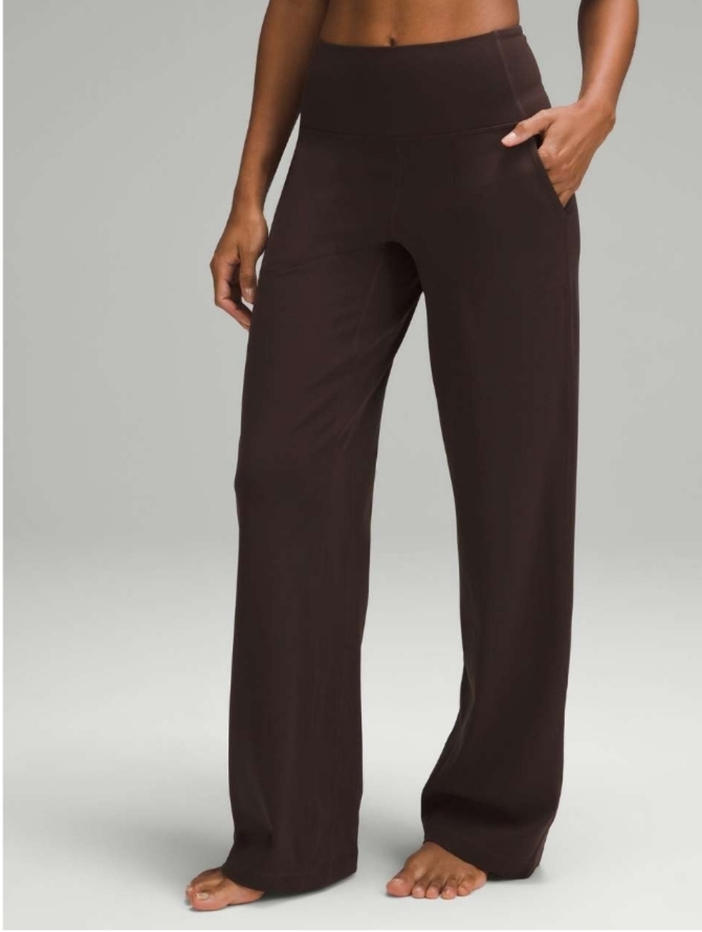 Lululemon Align High-Rise Wide-Leg Pant *Regular Espresso